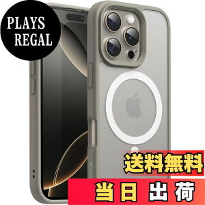 yzJETech iPhone 16 Pro Max 6.9C`p }Olbg P[X MagSafeɑΉ ̃}bgw ^ ϏՌ Jo[ (i``^jE/zCg)