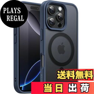 yzJETech iPhone 16 Pro Max 6.9C`p }Olbg P[X MagSafeɑΉ ̃}bgw ^ ϏՌ Jo[ (Xg[u[)