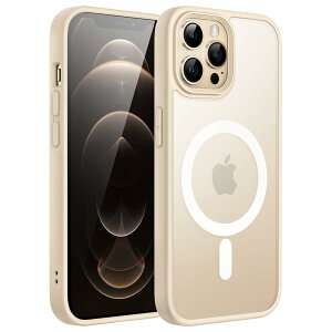 yzJEDirect iPhone 12 Pro Max 6.7C`p (12ProMax) }Olbg P[X MagSafeɑΉ ̃}bgw ^ ϏՌ Jo[ (CgS[h)