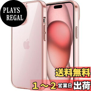 yzJEDirect iPhone 15 Plus 6.7C`p یP[X ΂݂Ȃ Ռz op[Jo[ h~ NAobN (sN)