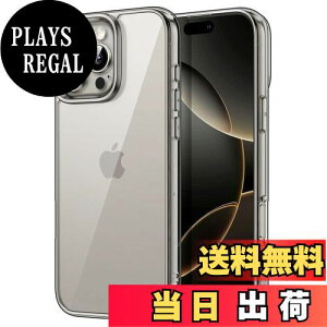 yzJETech iPhone 16 Pro 6.3C`p P[X ΂݂Ȃ Ռz op[Jo[ h~ NAobN (i``^jE)