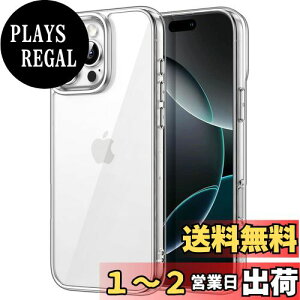 yzJETech iPhone 16 Pro 6.3C`p P[X ΂݂Ȃ Ռz op[Jo[ h~ NAobN (NA)