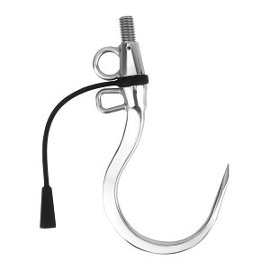 【送料無料】SANLIKE ギャフ 大魚釣り ステンレスギャフ フック先端 クエ ヒラマサ 青物 石鯛 磯釣り