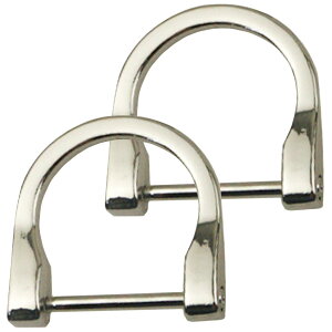 �y���������z[VICHE CATT] U���^ D�����O 25mm 2�Z�b�g �l�W�� d�J�� d�����O ������ �o�b�O DIY ��C �C�� (�V���o�[)