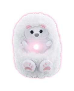 【送料無料】ハピネット(Happinet) なでなでクルンっ!ハートフルふんわりしろくま