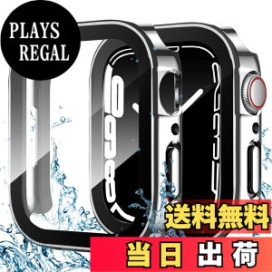 �y���������z[AMAPC] �y2023�����Łz for Apple Watch �P�[�X Apple Watch �P�[�X �Ή� IP68���S�h�� �o���h ���j�E�X�|�[�c��p �h���P�[�X 3D���p�G�b�W�f�U�C�� Apple Watch Series 9/8/7 45mm�Ή� ����̃V���o