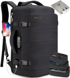 �y���������z[Tzowla] 40L ���s�p���b�v�g�b�v�o�b�N�p�b�N �����Y ���f�B�[�X �@���������݉A��e�� �h�� ����h�~ USB�|�[�g�t�� �r�W�l�X �J�W���A�� �f�C�p�b�N ���s�o�b�O 17.3�C���`PC/�m