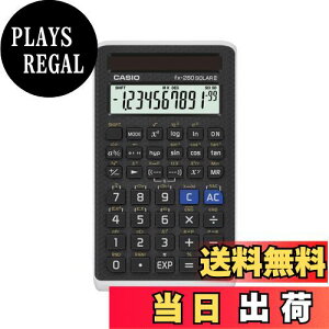 【送料無料】CASIO(カシオ) 関数電卓 fx-260 SOLAR 2(ブラック)