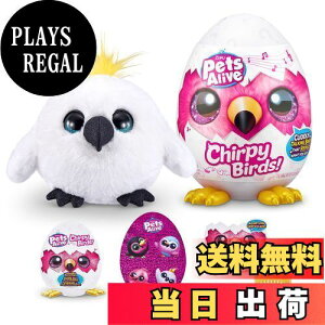 yzZURU Pets Alive Chirpy Birds (zCgIE) ׂdqybg ȃTvCYGbO XebJ[  ӂӂSy   ʂ ̎q