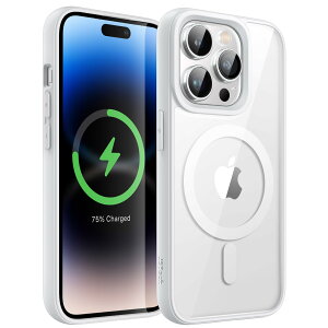 yzJETech iPhone 14 Pro 6.1C`p }Olbg P[X MagSafeɑΉ Ռz op[Jo[ \bhJ[}bgTPUt[ h~ NAobN (Vo[)