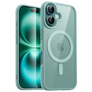 yzJETech iPhone 16 6.1C`p }Olbg P[X MagSafeɑΉ Ռz op[Jo[ \bhJ[}bgTPUt[ h~ NAobN (eB[u[)