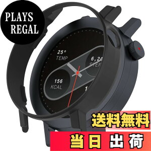 �y���������zFor CMF By Nothing Watch Pro 2 �P�[�X Mosasa CMF By Nothing Watch Pro 2 �p �ی�P�[�X �S�ʕی� �����ȒP PC�f�� �y�� �L�Y�h�~ �ϏՌ� �h�o �ی�J�o�[�i�u���b�N�j