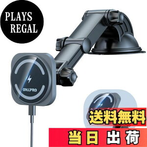 yzOHLPRO Mag-SafeΉ ԍڃz_[ }Olbg 15W CX[d z&LkA[ iphone15/14/13/12V[YœK iphoneV[Y/Sony Xperia/Sumgsung GalaxyȂǋ@ɂΉ X}zz_[ 
