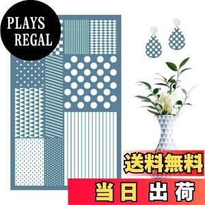 【送料無料】PAVIKE ステンシル 再利用可能 シルクスクリーン印刷ステンシル 再利用可能なシルク スクリーン 複数のパターン 粘土印刷用シルクスクリーンステンシル 図案印刷 再利用可能 洗