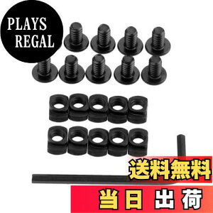 【送料無料】Hicello M Lok Tナット 純鋼 頑丈 ネジとナット交換セット 取り付け簡単 安全 スペア用 スパナ付き レールセクション用 Mlokスロット用 スチール アレンレンチ(10 xねじと10 xナット