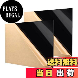 【送料無料】DARENYI アクリル板 黒 a3サイズ 2枚入り 厚さ3mm×長さ420mm×幅297mm A3 耐久性 アクリル 黒 アクリルボード 絵画、DIY装飾、教育などに適しています