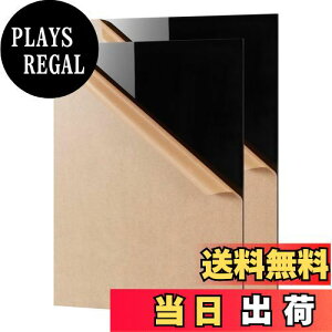 【送料無料】アクリル板 黒い DARENYI アクリル 黒 A4サイズ 厚さ3mm×長さ297mm×幅210mm 2枚セット 耐久性 アクリルボード a4 アクリルケース・棚板・コレクションケース製作