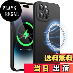 yzJEDirect iPhone 14 Pro 6.1C`p }Olbg VRP[X MagSafeΉ VL[\tg^b`̓dbJo[ JYی (ubN)