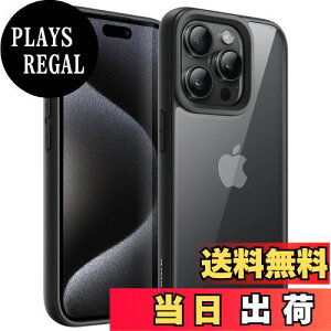 yzJEDirect iPhone 15 Pro Max 6.7C`p (15ProMax) P[X ϏՌX}zop[Jo[ \bhJ[ }bgTPUt[ h~ NAobN (ubN`^jE)