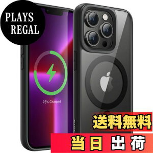 yzJEDirect iPhone 13 Pro Max 6.7C`p }Olbg P[X MagSafeɑΉ Ռz op[Jo[ \bhJ[}bgTPUt[ h~ NAobN (ubN)