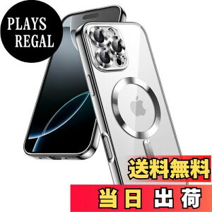 yzJETech iPhone 16 Pro 6.3C`p \tgNAP[X JYSʕی MagSafeCX[dΉ ϏՌ dCbLTPUJo[ (Vo[)
