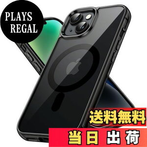 yzJEDirect iPhone 14 6.1C`p }Olbg P[X MagSafe CX[dΉ Ռz op[Jo[ h~ obN (ubN)