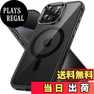 yzJEDirect iPhone15ProMax 6.7C`pi15 Pro Maxj }Olbg P[X MagSafe CX[dΉ Ռz op[Jo[ h~ obN (ubN)
