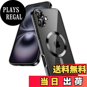 yzJETech iPhone 16 6.1C`p \tgNAP[X JYSʕی MagSafeCX[dΉ ϏՌ dCbLTPUJo[ (ubN)