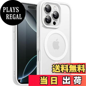 yzJETech iPhone 16 Pro Max 6.9C`p }Olbg P[X MagSafeɑΉ ̃}bgw ^ ϏՌ Jo[ (zCg`^jE)