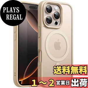 yzJETech iPhone 16 Pro Max 6.9C`p }Olbg P[X MagSafeɑΉ ̃}bgw ^ ϏՌ Jo[ (fU[g`^jE)