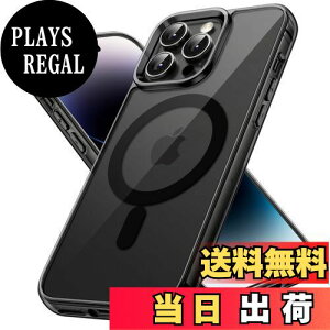 yzJEDirect iPhone 14 Pro 6.1C`p}Olbg P[X MagSafe CX[dΉ Ռz op[Jo[ h~ obN (ubN)