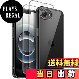 yzJETech 3 in 1 iPhone 16e 6.1 C`2025p P[X 2KXtBt ΂܂Ȃ ϏՌop[ X}zJo[ (ubN)