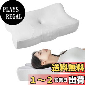 GAGUIUP 枕 低反発 首が痛くならない まくら 通気性 カバー洗濯可 pillow よく眠れる 安眠枕 低反発枕 (ホワイト)