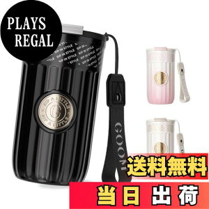 【送料無料】GOOM タンブラー 保温ボトル コーヒーカップ 水筒 500ml 持ち運び可能 ストロー付き 漏れ防止 ステンレス製 316 真空断熱タンブラー 3WAY 保温保冷 蓋付き お手入れ簡単 ストラップ