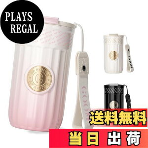 【送料無料】GOOM タンブラー 保温ボトル コーヒーカップ 水筒 500ml 持ち運び可能 ストロー付き 漏れ防止 ステンレス製 316 真空断熱タンブラー 3WAY 保温保冷 蓋付き お手入れ簡単 ストラップ