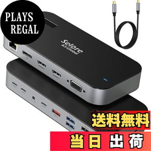 yzUSB C hbLOXe[V type c Dock y16 in 1z 3ʃ[h gvfBXvCΉ 87Wo fA 4K HDMIo̓|[g (16in1)c