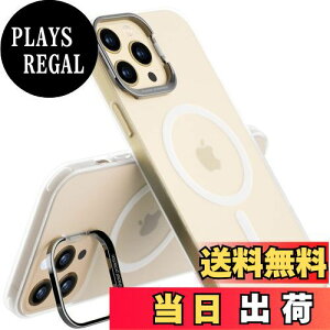 【送料無料】PZOZ iPhone 14 Pro Max ケース,MagSafe対応 カバー 米軍MIL規格 スタンド機能 スマホケース 指紋防止 全面保護(ホワイト)