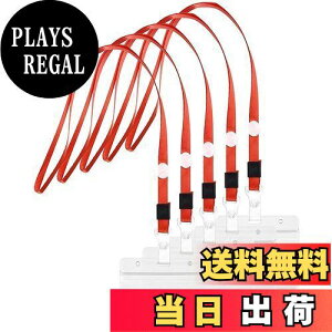 【送料無料】Aumesa Rano 20枚セット 名札 ネームホルダー 首掛け 名刺 ID カード ホルダー ネックストラップ 吊り下げ イベント スタッフ パス パスケース 名刺 社員証 ケース 入れ PVC製 首かけ