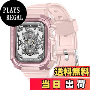 �y���������z[CABOBE] Apple Watch �o���h �P�[�X ��̌^ �Ή� 49mm 45mm 44mm 42mm 41mm 40mm 38mm �A�b�v���E�I�b�` �o���h �A�b�v���E�I�b�` �x���g TPU�P�[�X ��̌^ Apple Watch Series 9/8/7/SE2/SE/6/5/4/3/2/1 �Ϗ�