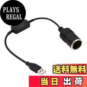yzHEJINYUNVK[\Pbg VK[\PbgusbϊA_v^[ USB|[g 12V ԗp XϊA_v^R[h 30cm ubN (1) VK[\Pbg RZg ϊ VKbg usb