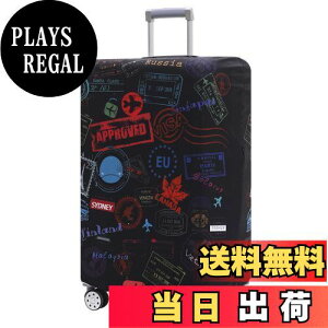 yzTRAVELKIN וJo[ \ X[cP[XveN^[ h~ X[cP[XJo[ 18~32C`̉וɑΉ, Go Travel-World, XL(29-32inch suitcase), t@bVB