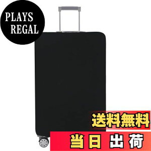 yzTravelkin X[cP[XpוJo[ TsaFς݁AX[cP[XJo[veN^[ 18-32C`̉וɓK, ubN, S(18-21inch suitcase)