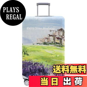 yzTRAVEL KIN Travelkin X[cP[XpוJo[ TsaF X[cP[XJo[veN^[ 18-32C`̉וɃtBbg, H, S(18-21inch suitcase)