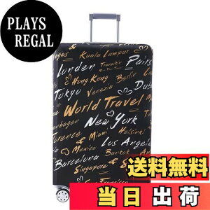 �y���������zTravelkin �X�[�c�P�[�X�p�ו��J�o�[ Tsa���F�ς݁A�X�[�c�P�[�X�J�o�[�v���e�N�^�[ 18-32�C���`�̉ו��ɓK��, ���[���h�V�e�B�B, XL(29-32inch suitcase)