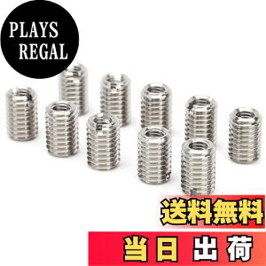 �y���������zKorekaou �C���T�[�g�i�b�g 10�� �l�W�ϊ��A�_�v�^�[ �X�e�����X�| ��s�a ���ߍ��݃i�b�g �l�W�R��C �����i�b�g (���aM5*0.8 �O�aM8*1.25 ����12mm)