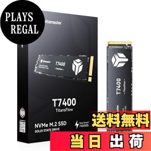 yzYottamaster T7400 4TB SSD M.2 PCIe Gen4x4 NVMe Ή őǍ7400MB/s 6500MB/s 3D TLC NAND Q[~OPC/PS5/m[gPCΉ SSD