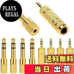 yzXiatiaosann 3.5mm IX - 6.35mm XA_v^[ & 3.5mm X - 6.35mm IXA_v^[AbL 1/8 C` - 1/4 C`WbN Aux P[uAM^[AvAwbhtHp (10 pbN)