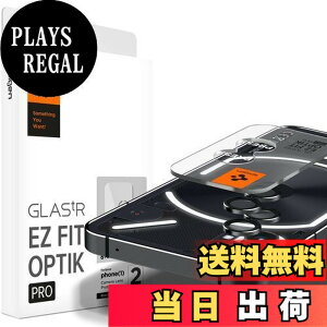 �y���������zSpigen EZ Fit Optik Pro �J�����t�B���� Nothing Phone (1) �p �\��t���L�b�g�t�� nothing phone 1 �Ή� �����Y�ی�t�B���� �u���b�N 2�Z�b�g