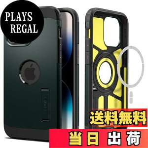 yzSpigen iPhone14ProMax P[X MagSafe Ή 3w\ X^ht }Olbg ČRMILKi擾 Jی h~ Ռz CX[dΉ ^tEA[}[E}OtBbg ACS0484