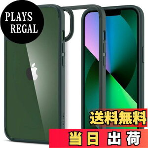 yzSpigen iPhone 13 P[X NA ϏՌ ϖh~ TPU op[P[X 2d\ ČRMILKi擾 菝h~ CX[dΉ EgEnCubh ACS04562 (~bhiCgEO[